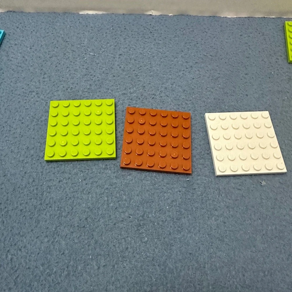LEGO Mixed Plate Lot Assorted Colors and Sizes 6x12 4x12 8x8 4x10 4x6
